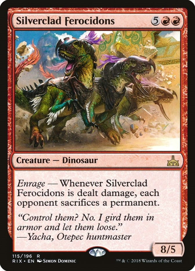 Image for Silverclad Ferocidons (115) - Magic: The Gathering