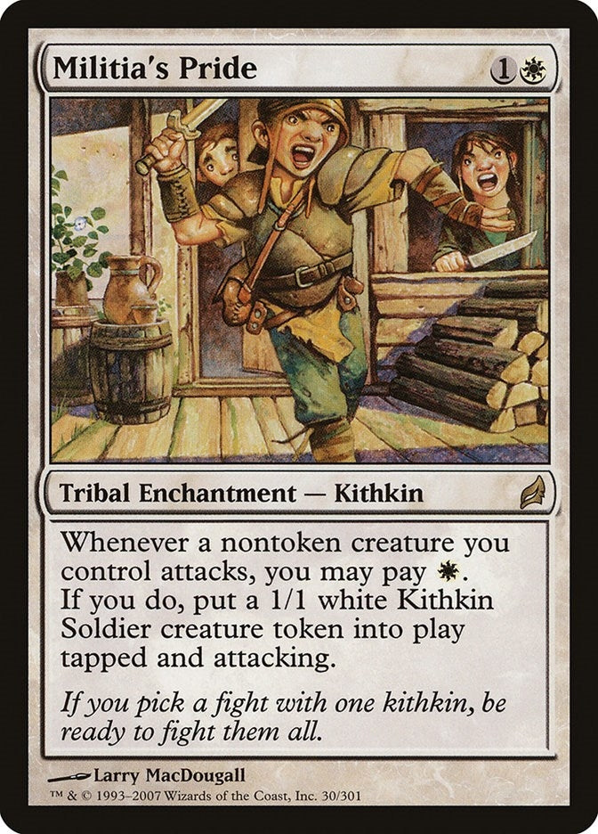 Image for Militia's Pride (30) (LRW) - Magic: The Gathering