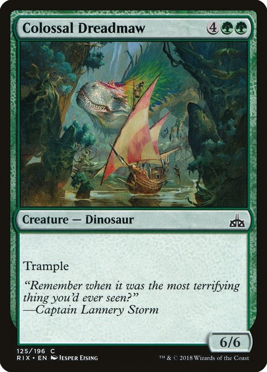 Image for Colossal Dreadmaw (125) (RIX) - Magic: The Gathering