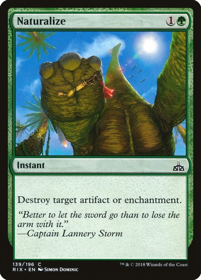 Image for Naturalize (139) - Magic: The Gathering