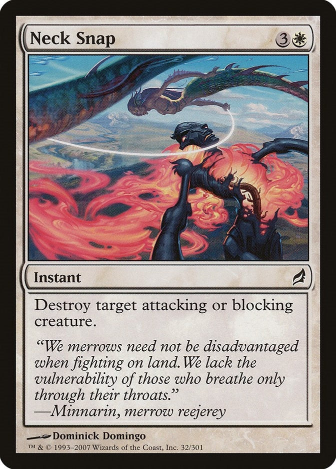 Image for Neck Snap (32) - Magic: The Gathering