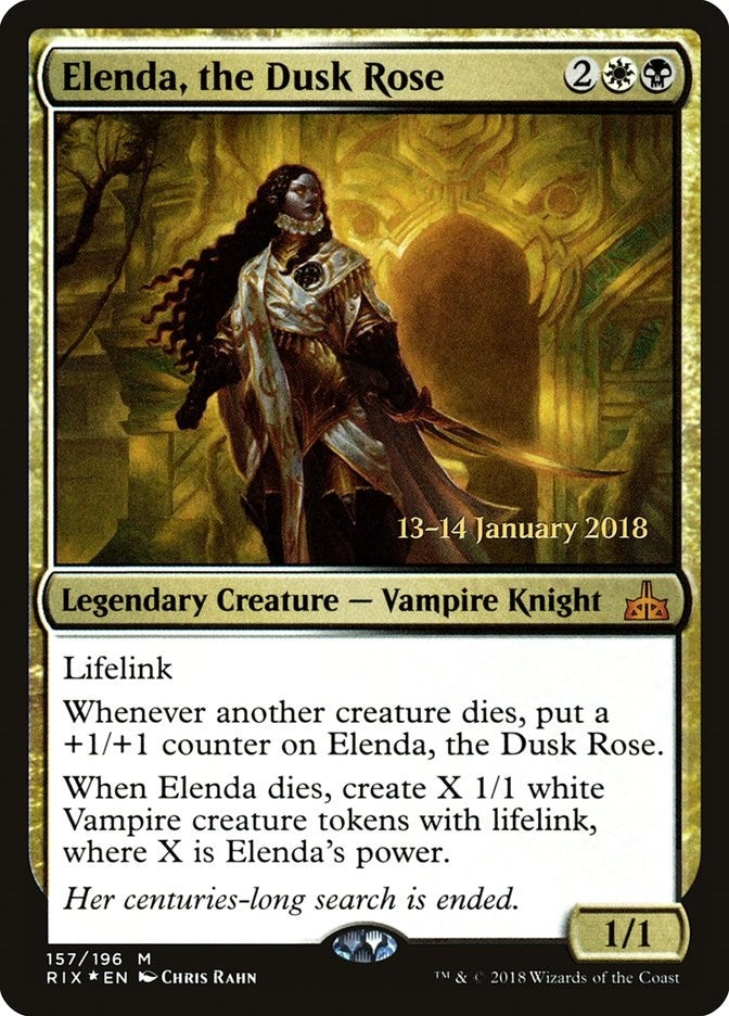Image for Elenda, the Dusk Rose (157) - Magic: The Gathering