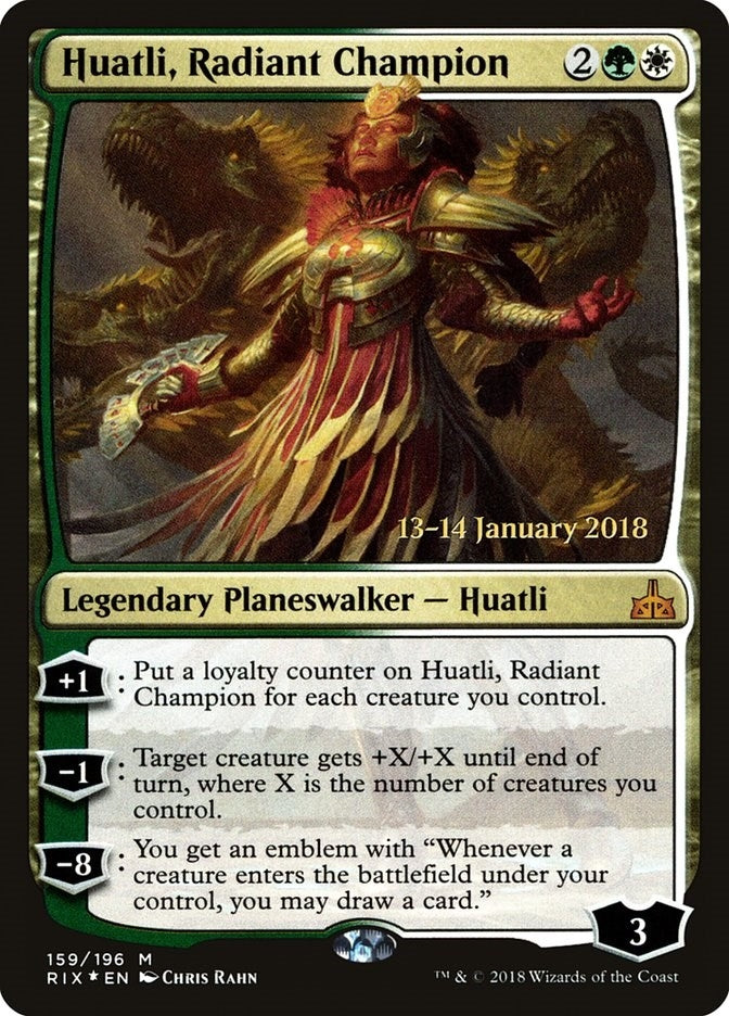 Image for Huatli, Radiant Champion (159) - Magic: The Gathering