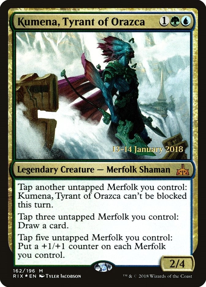 Image for Kumena, Tyrant of Orazca (162) - Magic: The Gathering