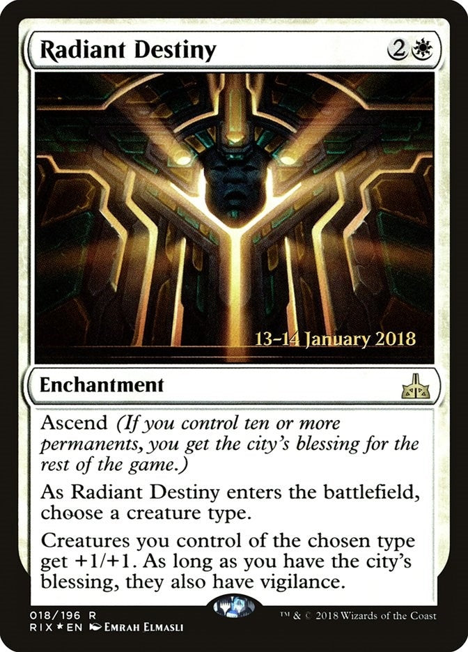 Image for Radiant Destiny (18) - Magic: The Gathering
