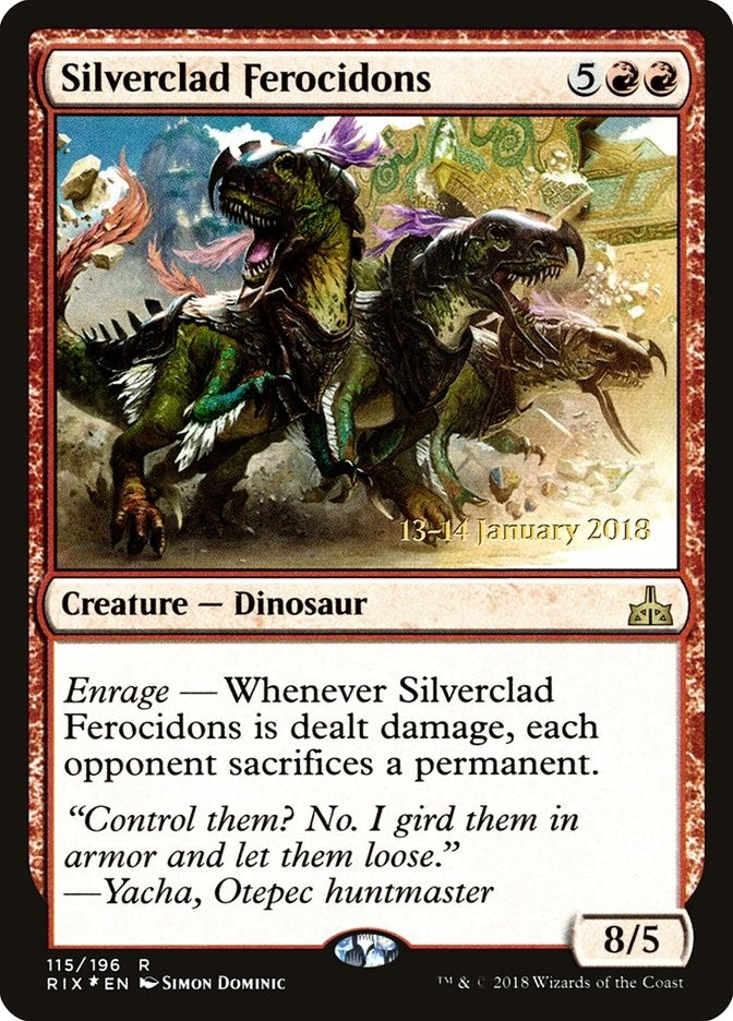 Image for Silverclad Ferocidons (115) - Magic: The Gathering