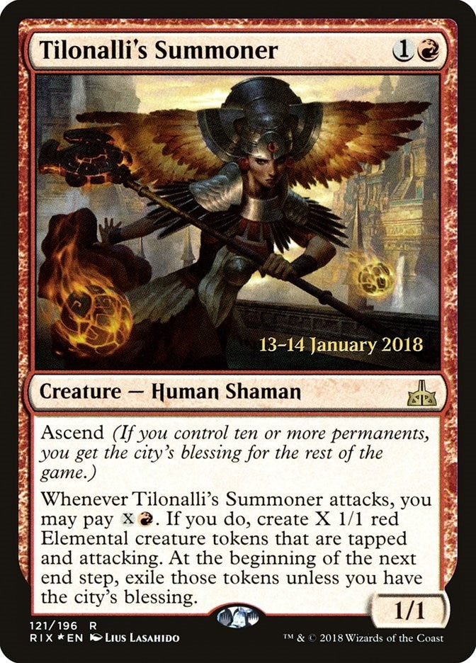 Image for Tilonalli's Summoner (121) - Magic: The Gathering