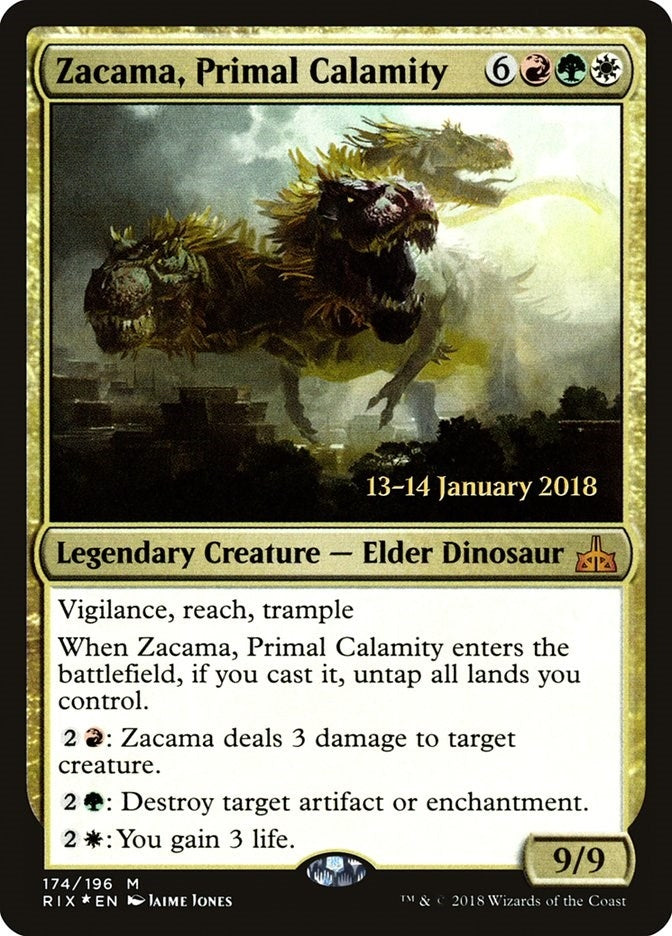 Image for Zacama, Primal Calamity (174) - Magic: The Gathering