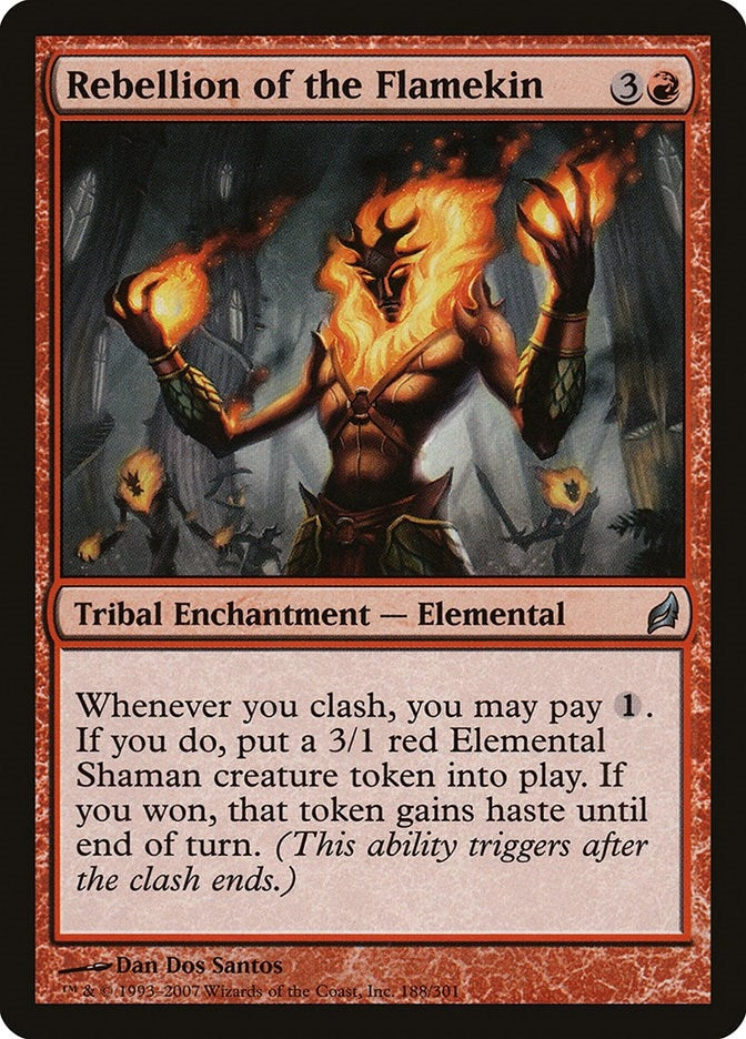 Image for Rebellion of the Flamekin (188) (LRW) - Magic: The Gathering