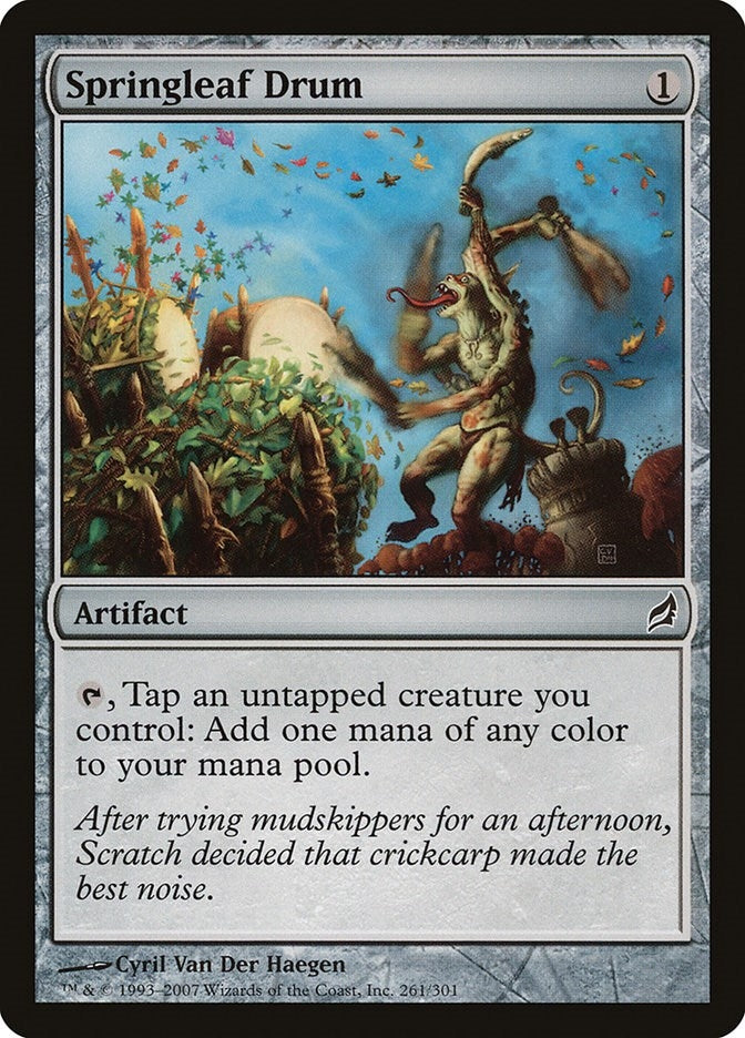 Image for Springleaf Drum (261) - Magic: The Gathering