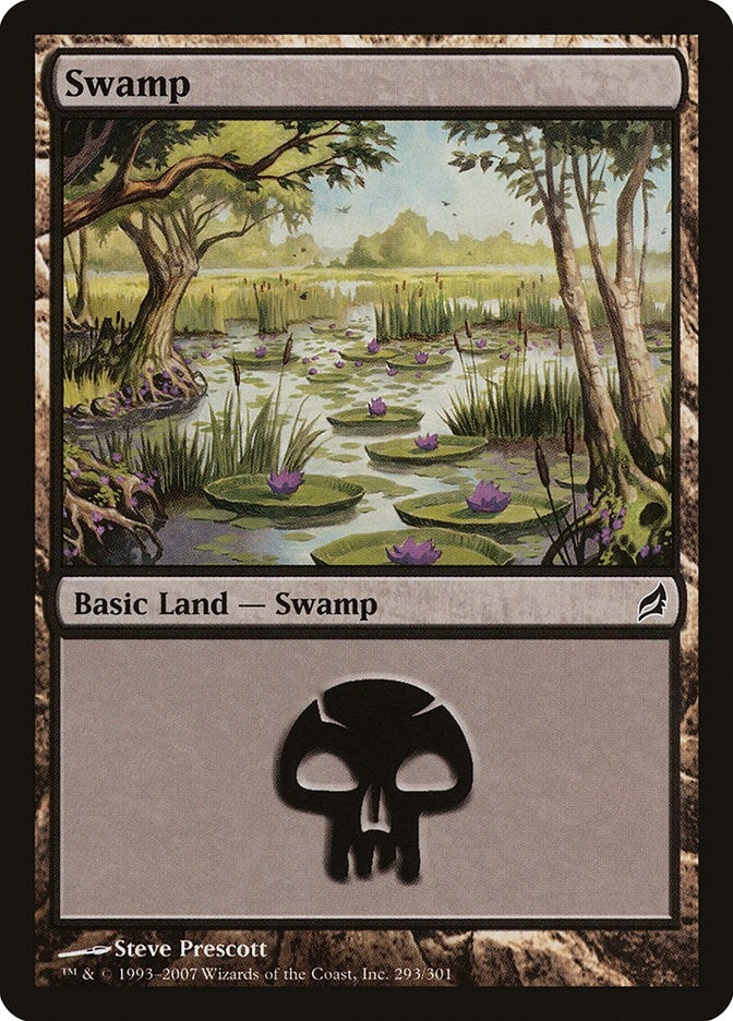 Image for Swamp (293) (293) (LRW) - Magic: The Gathering