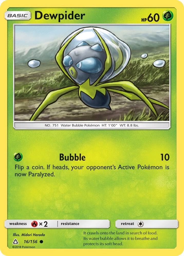 Image for Dewpider (16/156) (SM05) - Pokemon