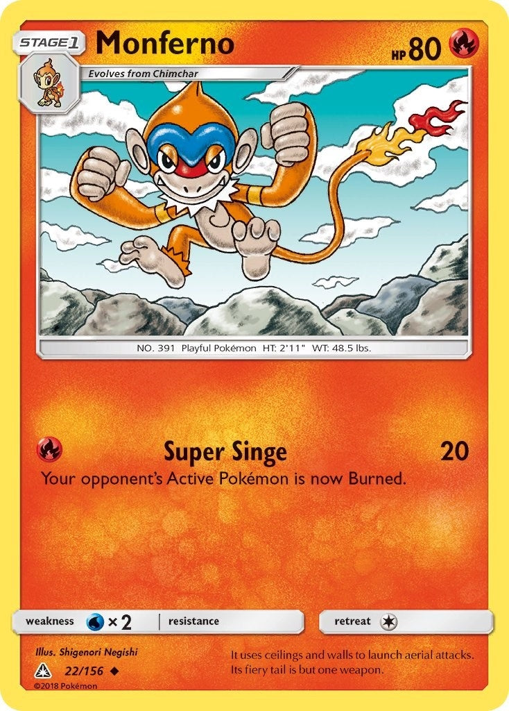 Image for Monferno (22/156) (SM05) - Pokemon