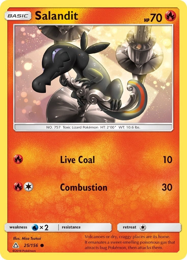 Image for Salandit (25/156) (SM05) - Pokemon