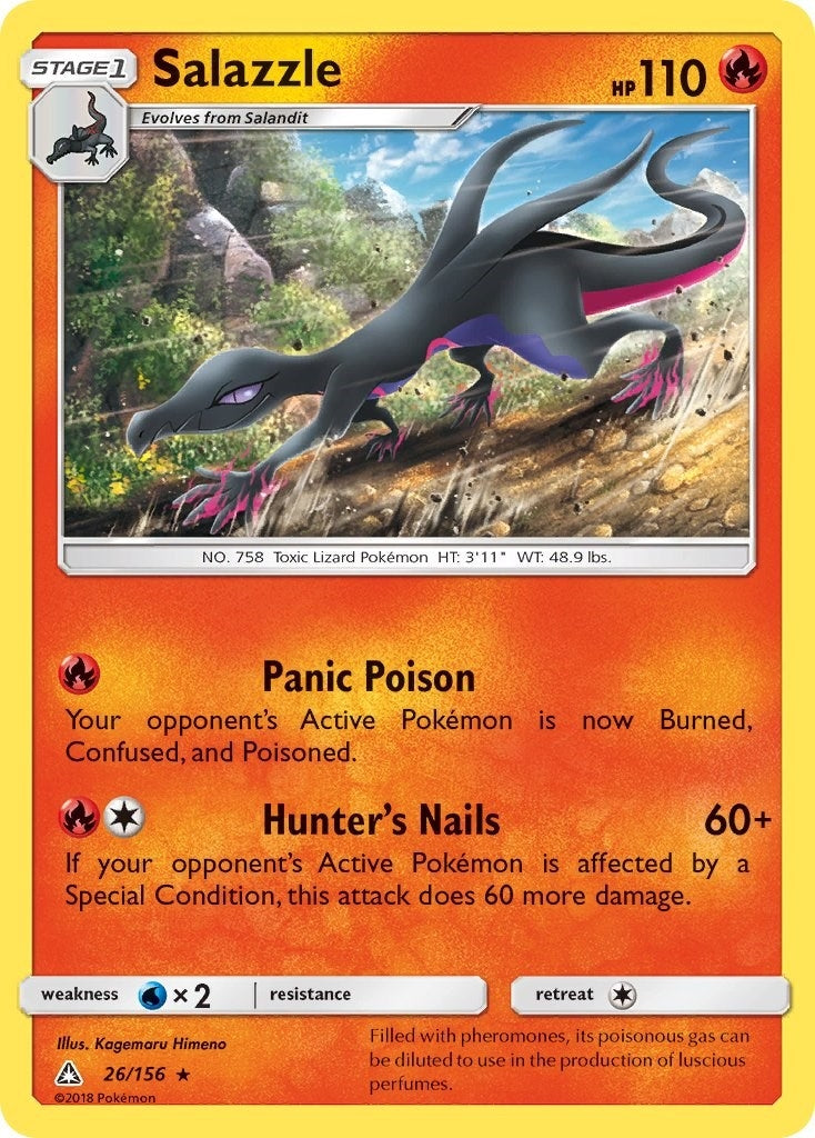 Image for Salazzle (26/156) (SM05) - Pokemon