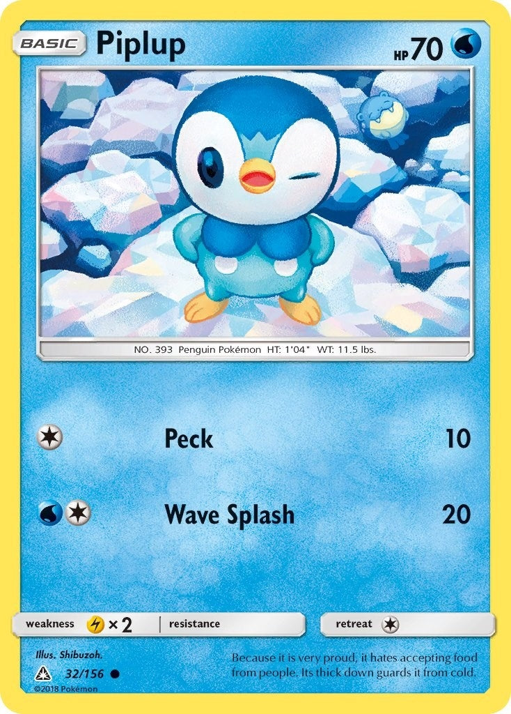 Image for Piplup (32) (32/156) (SM05) - Pokemon