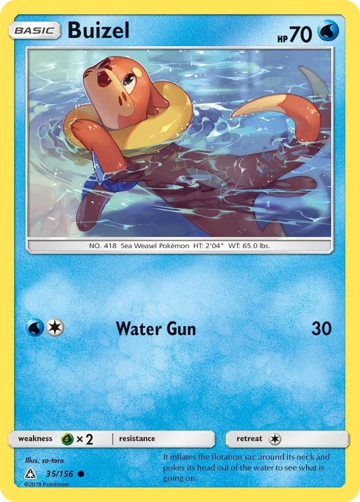 Image for Buizel (35/156) (SM05) - Pokemon