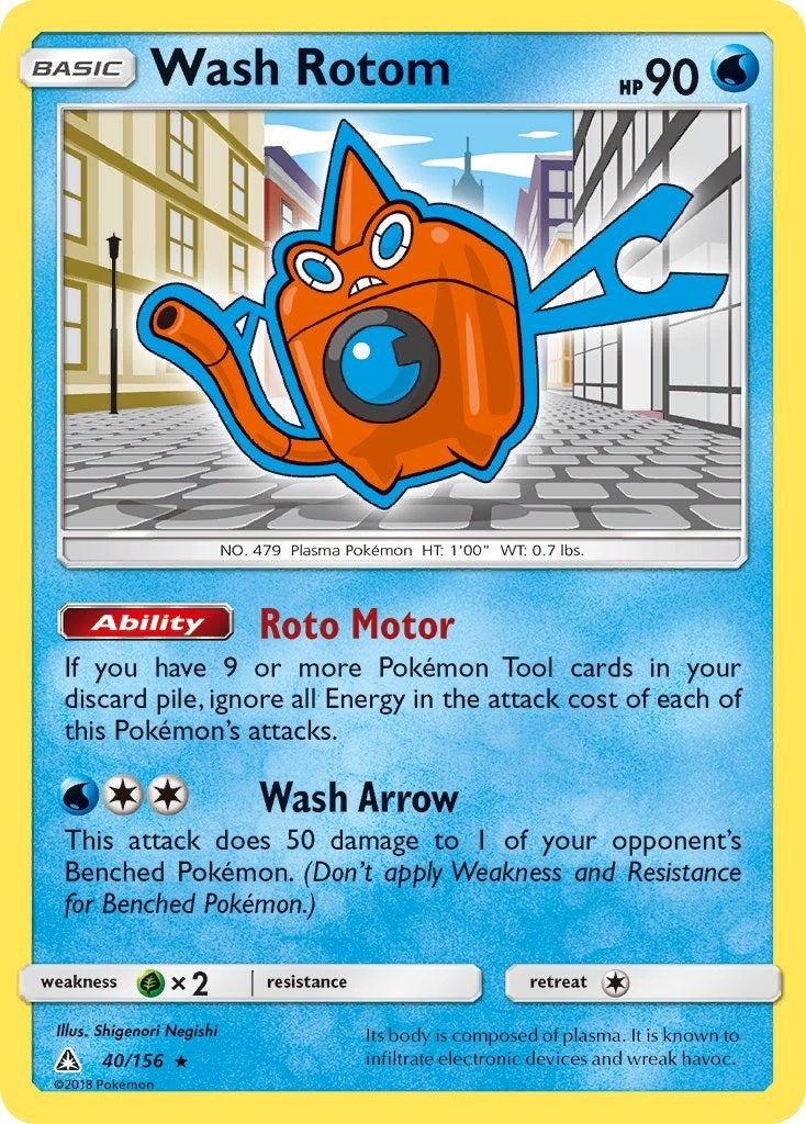 Image for Wash Rotom (40/156) (SM05) - Pokemon