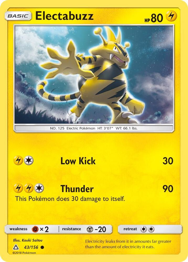 Electabuzz (43/156) (SM05)
