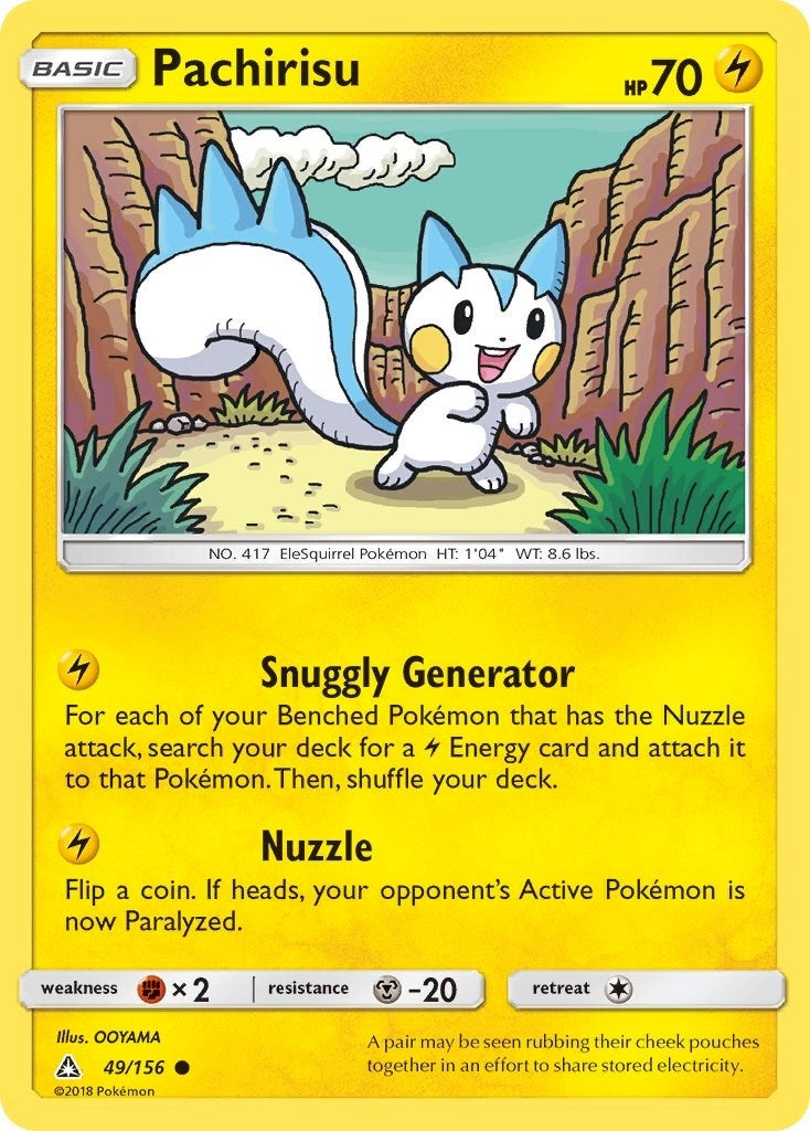 Image for Pachirisu (49/156) (SM05) - Pokemon