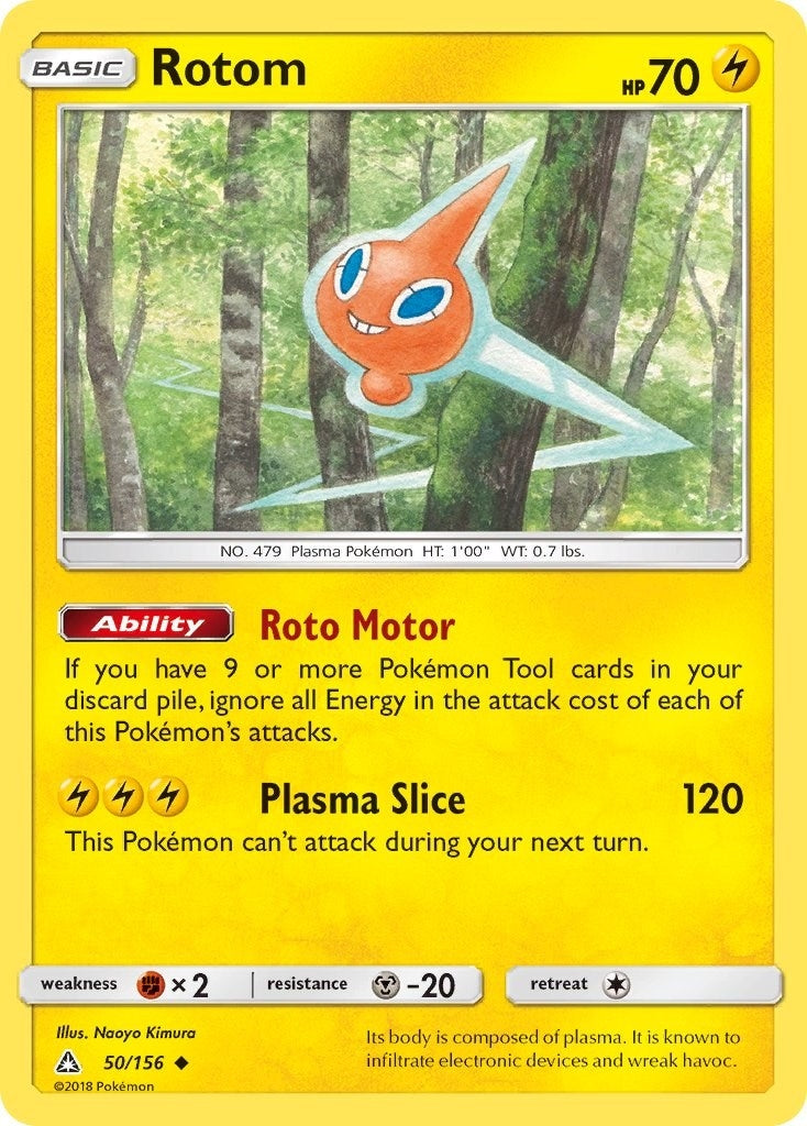 Image for Rotom (50/156) (SM05) - Pokemon