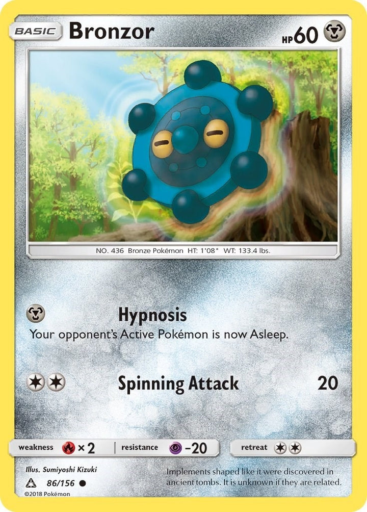 Image for Bronzor (86/156) (SM05) - Pokemon