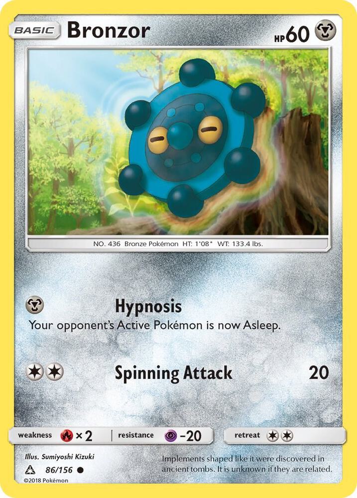 Image for Bronzor (86/156) (SM05) - Pokemon