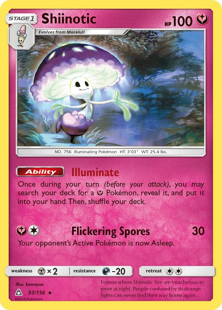 Image for Shiinotic (93/156) (SM05) - Pokemon