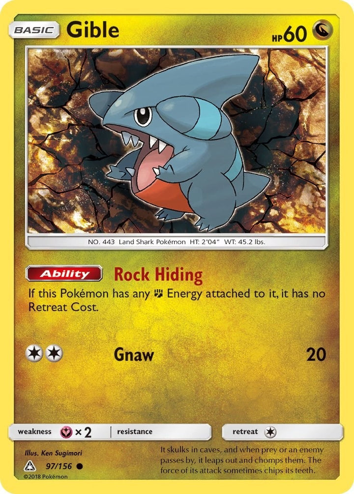 Image for Gible (97) (97/156) (SM05) - Pokemon