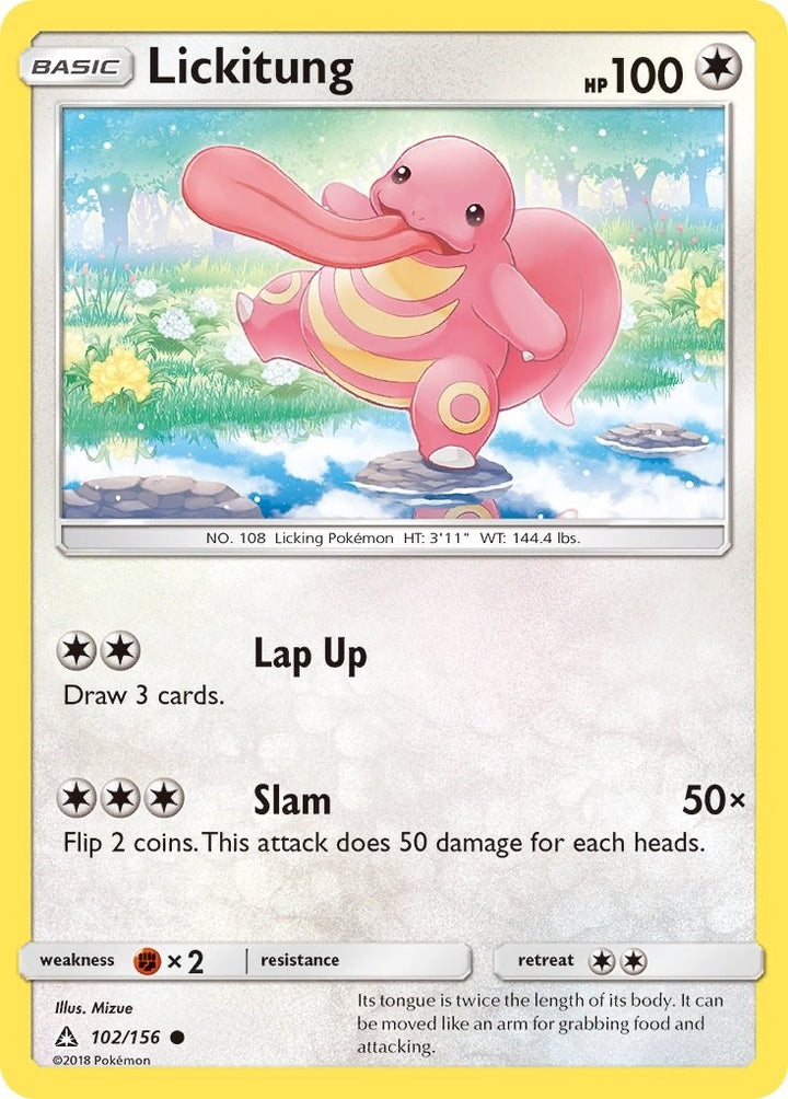 Image for Lickitung (102/156) (SM05) - Pokemon