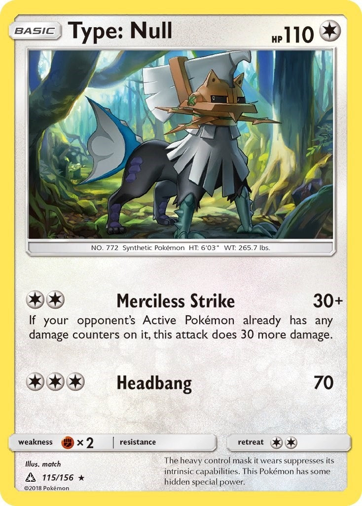 Image for Type: Null (115/156) (SM05) - Pokemon