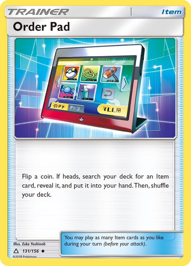Image for Order Pad (131/156) (SM05) - Pokemon