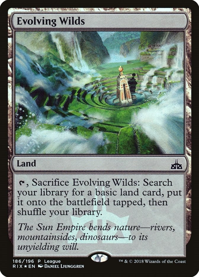 Image for Evolving Wilds (186) - Magic: The Gathering