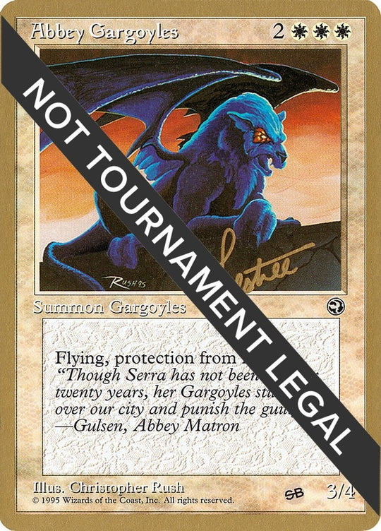 Image for Abbey Gargoyles - 1996 Bertrand Lestree (HML) (SB) (WCD) - Magic: The Gathering