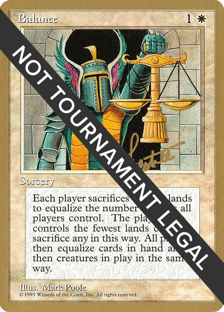 Image for Balance - 1996 Bertrand Lestree (4ED) - Magic: The Gathering