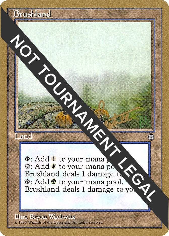 Image for Brushland - 1996 Bertrand Lestree (ICE) - Magic: The Gathering
