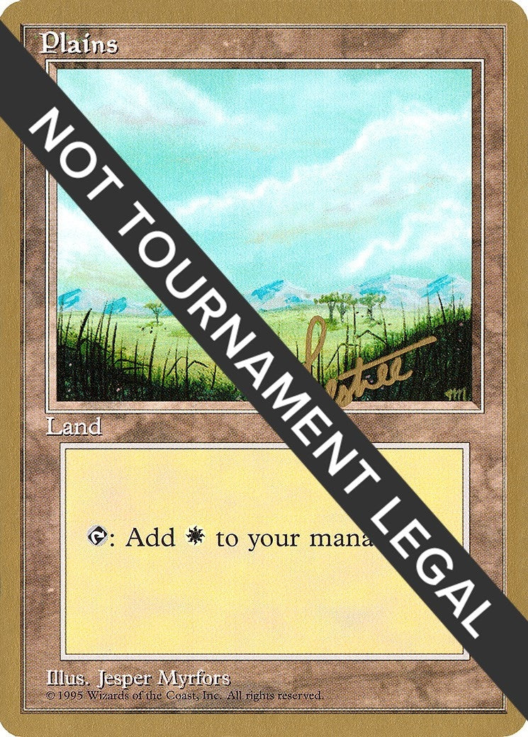 Image for Plains (B) - 1996 Bertrand Lestree (4ED) - Magic: The Gathering