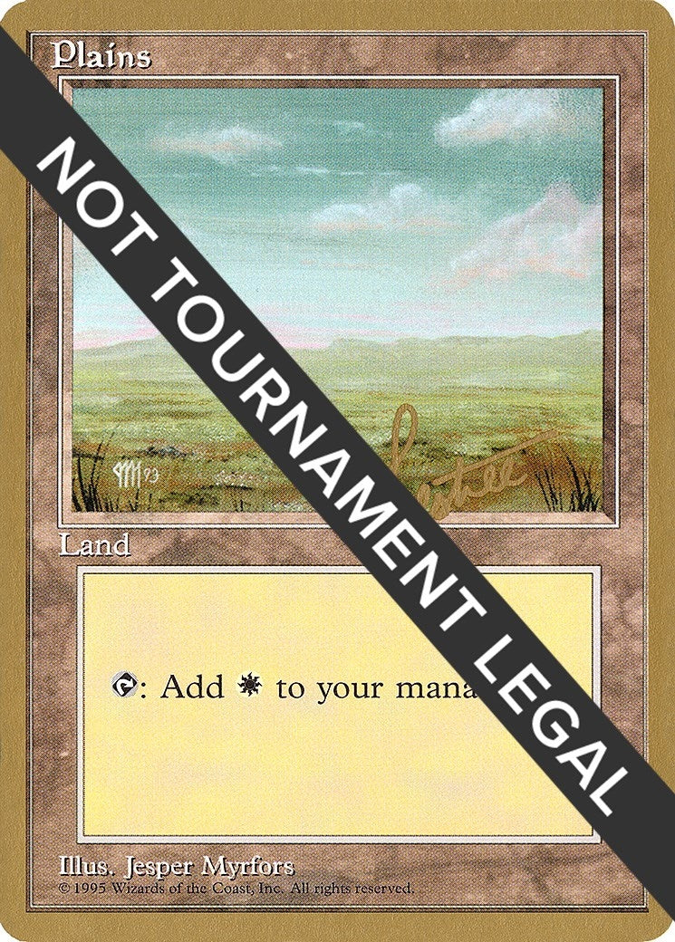 Image for Plains (C) - 1996 Bertrand Lestree (4ED) - Magic: The Gathering