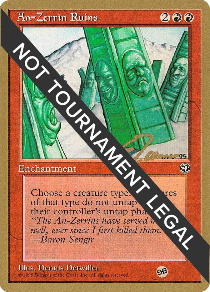 Image for An-Zerrin Ruins - 1996 Eric Tam (HML) (SB) (WCD) - Magic: The Gathering