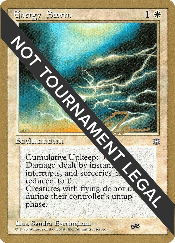 Image for Energy Storm - 1996 Eric Tam (ICE) (SB) - Magic: The Gathering