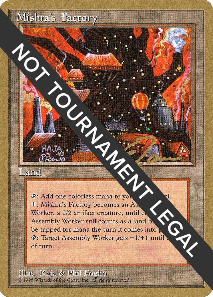 Image for Mishra's Factory - 1996 Eric Tam (4ED) - Magic: The Gathering