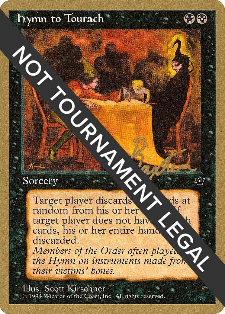 Image for Hymn to Tourach (Table) - 1996 George Baxter (FEM) - Magic: The Gathering