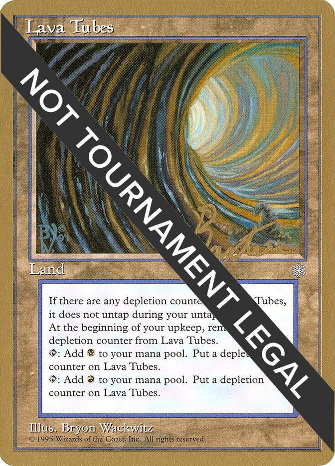 Image for Lava Tubes - 1996 George Baxter (ICE) (WCD) - Magic: The Gathering