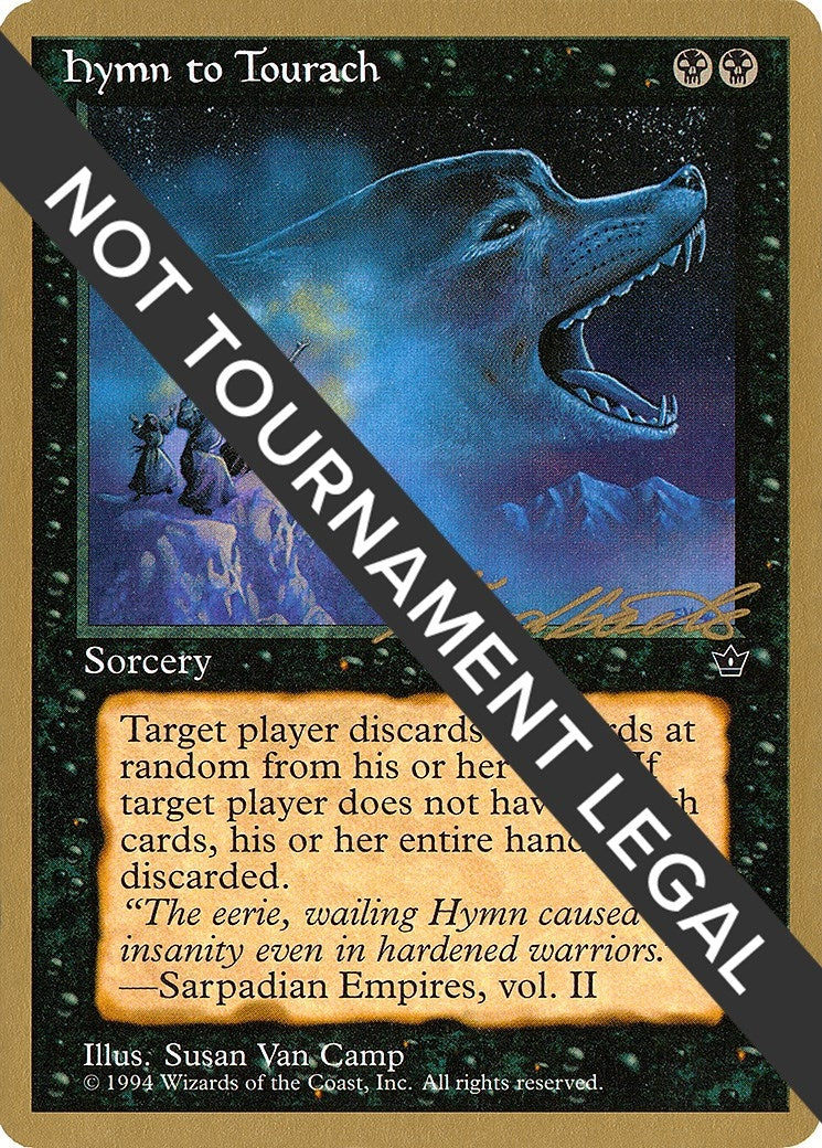 Image for Hymn to Tourach (Wolf) - 1996 Leon Lindback (FEM) - Magic: The Gathering