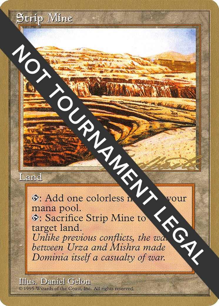 Image for Strip Mine - 1996 Leon Lindback (4ED) (WCD) - Magic: The Gathering