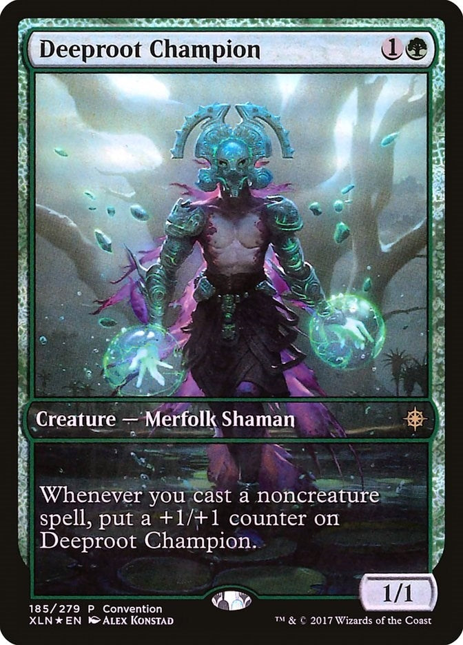 Image for Deeproot Champion (2018 Convention Exclusive) (185) - Magic: The Gathering