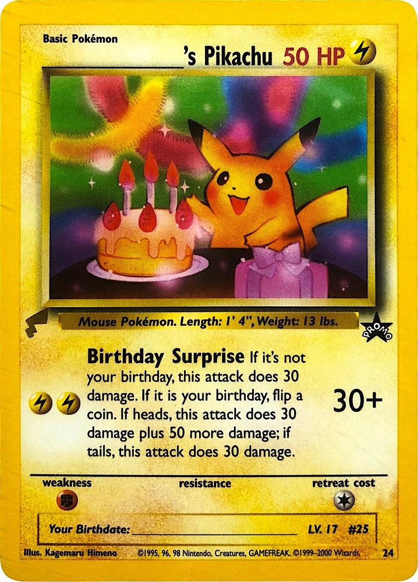 Image for ______'s Pikachu (24) (PWCP) - Pokemon