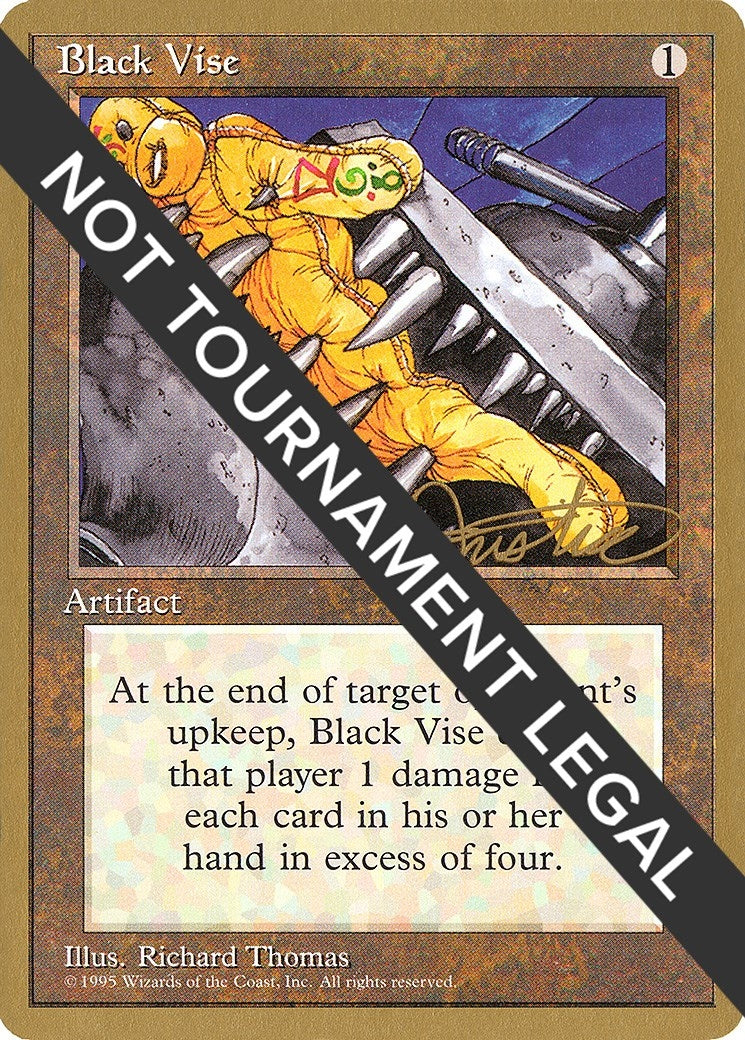 Image for Black Vise - 1996 Mark Justice (4ED) - Magic: The Gathering