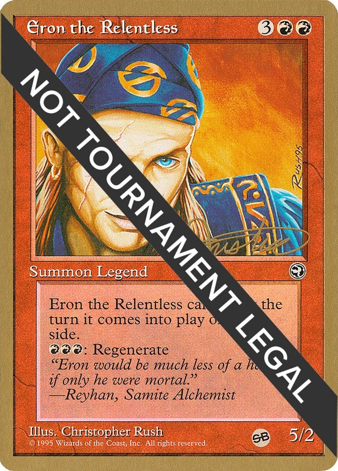 Image for Eron the Relentless - 1996 Mark Justice (HML) (SB) - Magic: The Gathering