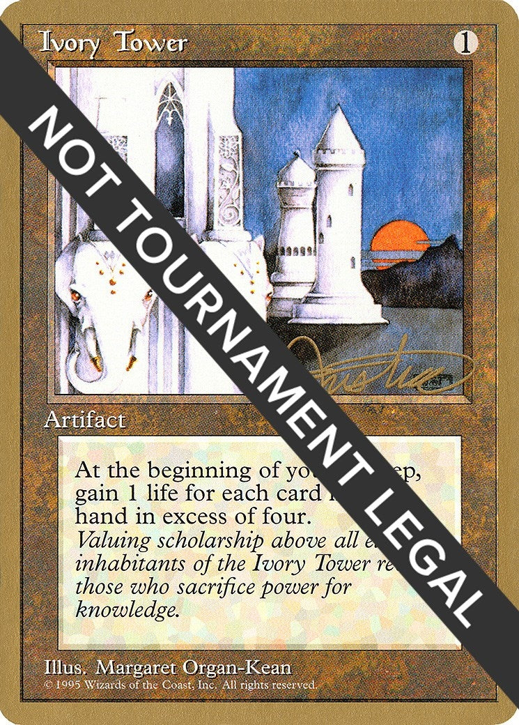 Image for Ivory Tower - 1996 Mark Justice (4ED) - Magic: The Gathering